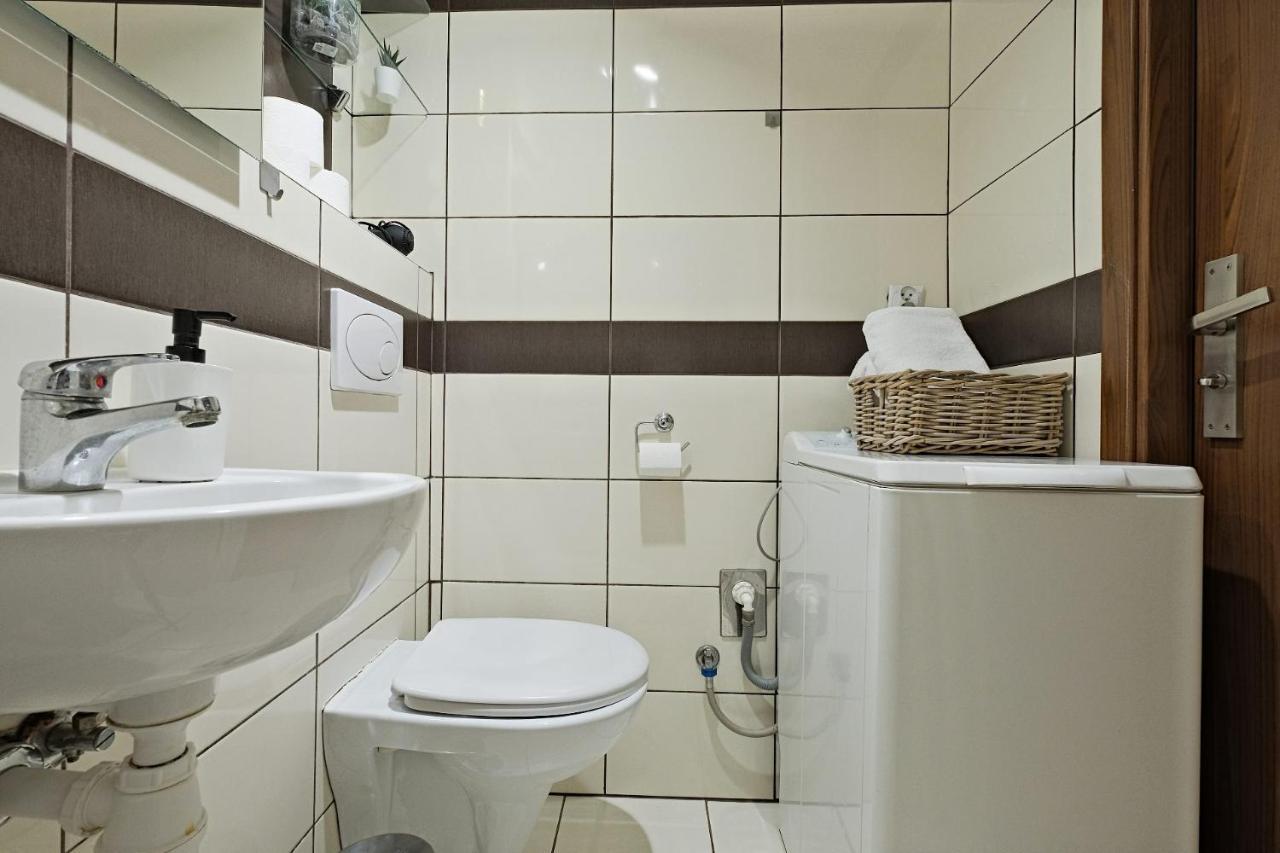 Studio In Amazing Location Daire Varşova Dış mekan fotoğraf